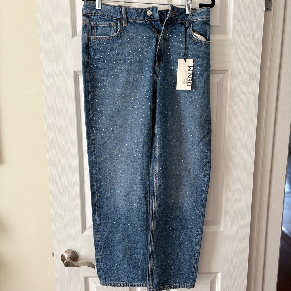 Dynamite Gemstone Sparkly Jeans NWT back to school